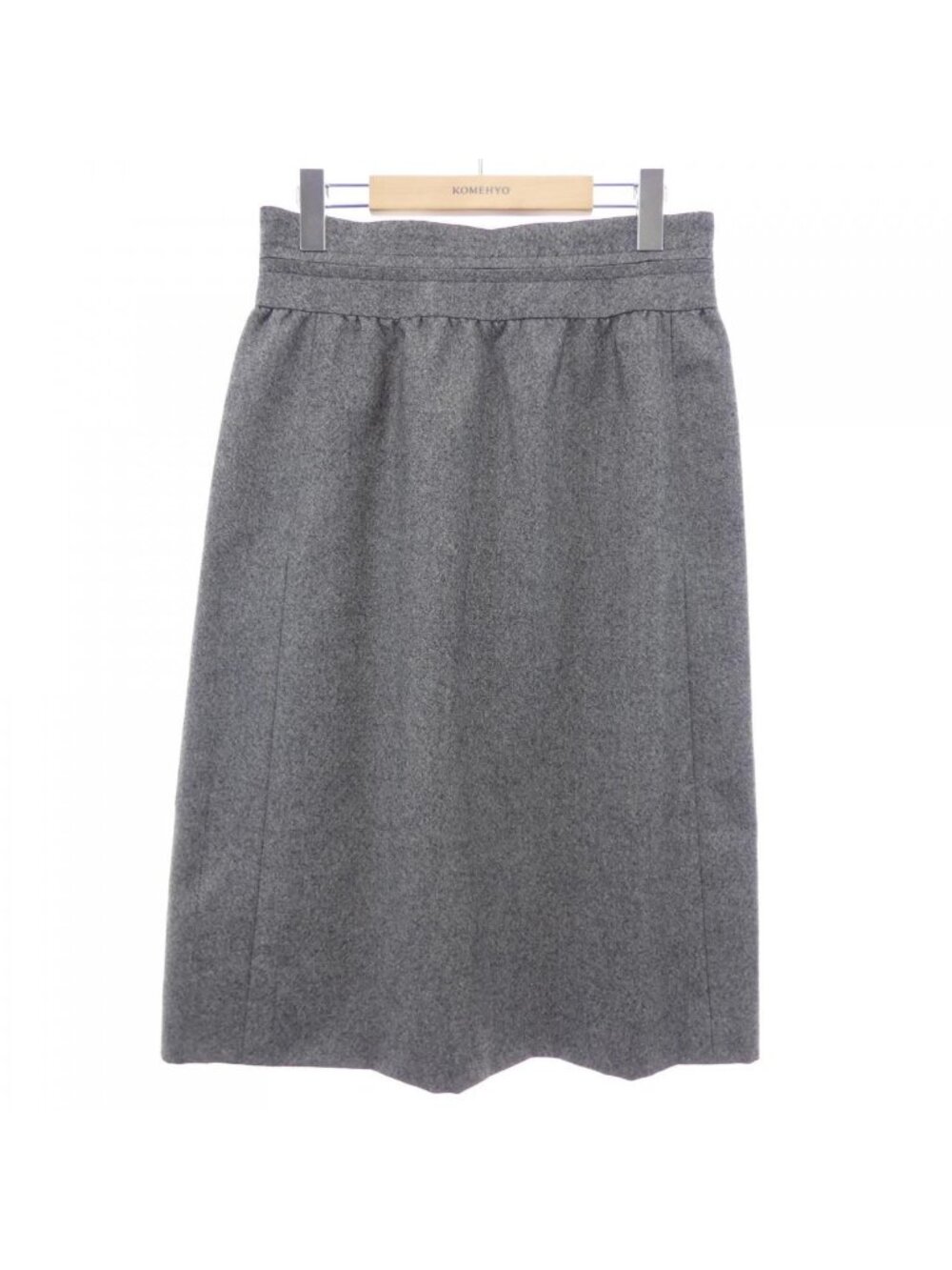 Hermes Vintage Skirt Gray